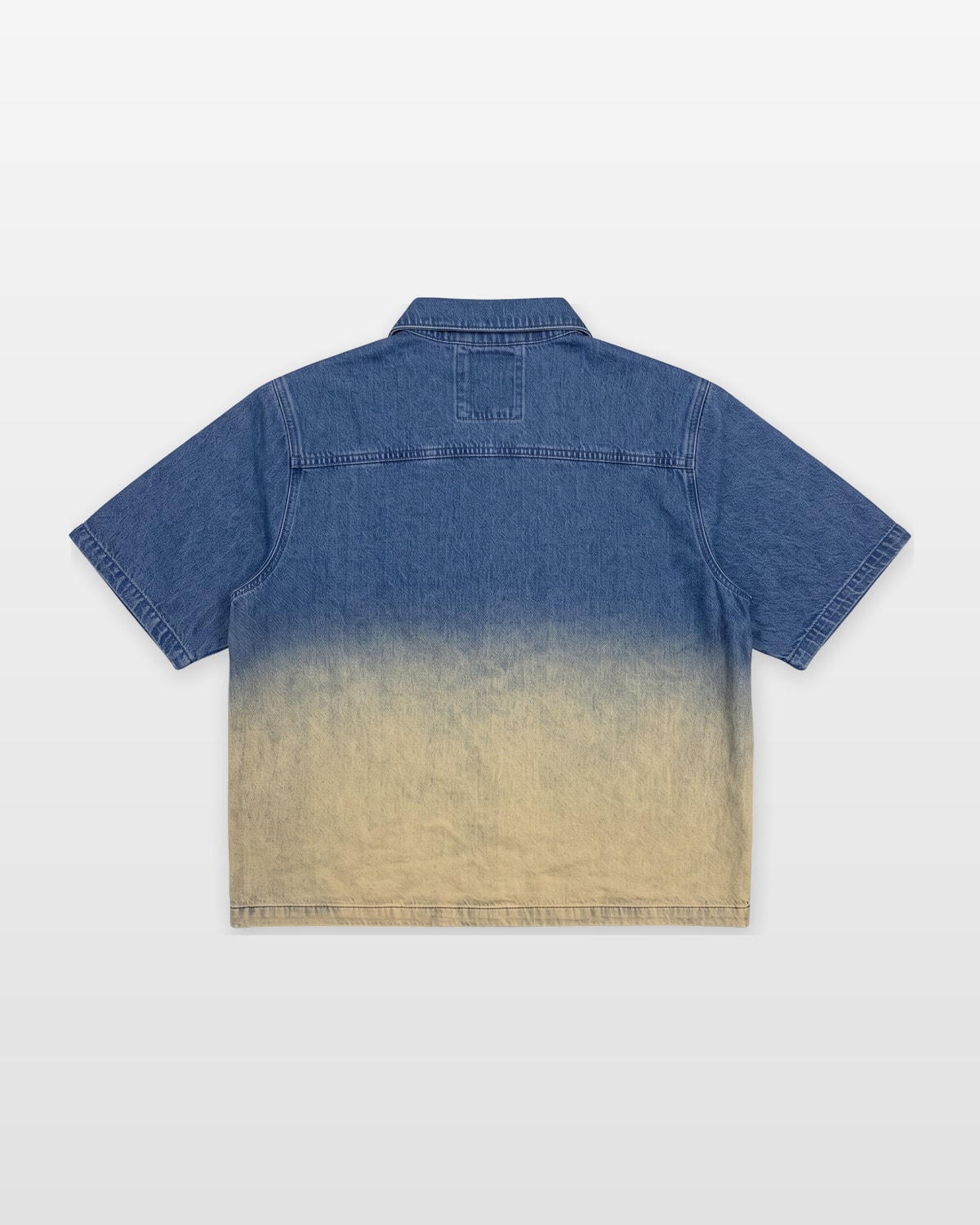 CAMISA BOXY FIT JEAN · Azul
