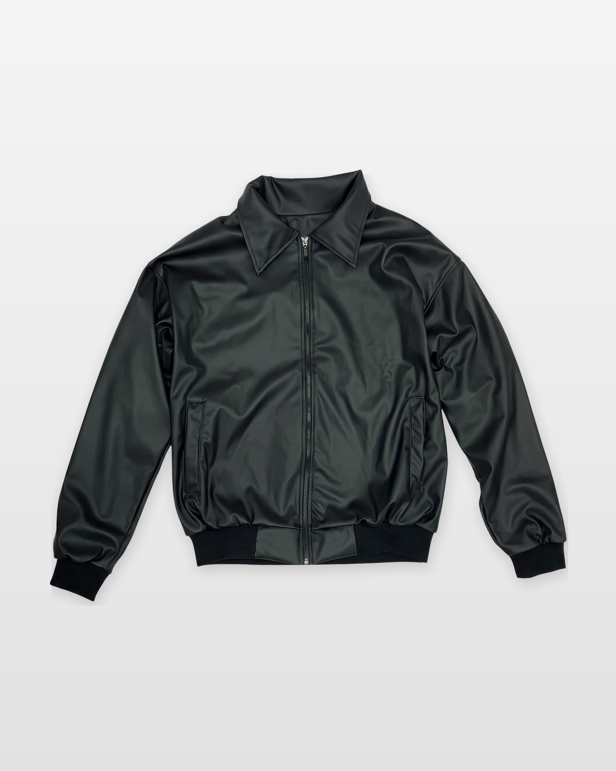 CASACA RECTO BOMBER · Negro
