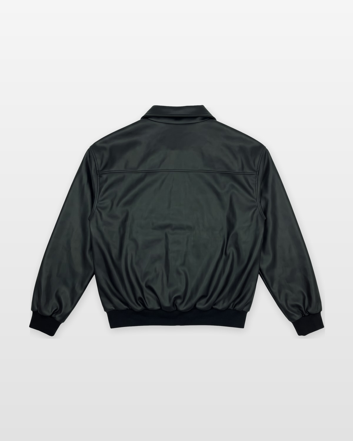 CASACA RECTO BOMBER · Negro