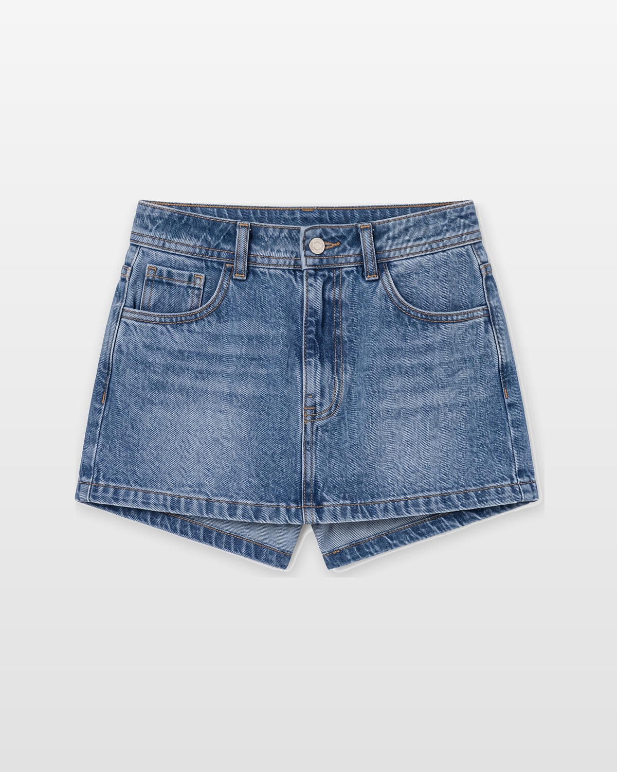 FALDA SHORT ULTRA CADERA · Azul