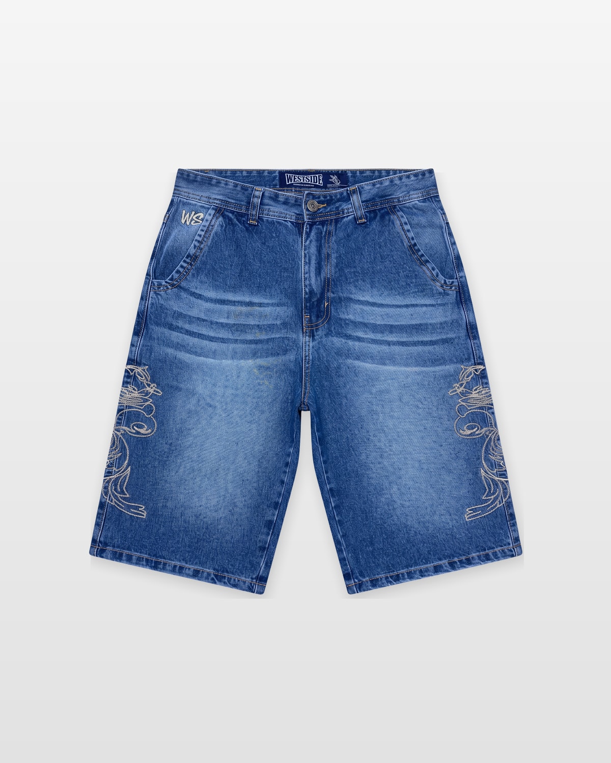 JORT BAGGY DISENO · Azul