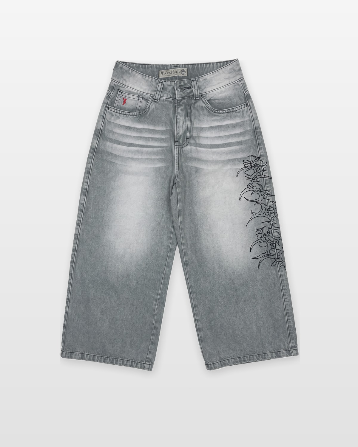 JORT BAGGY TRIBAL · Gris