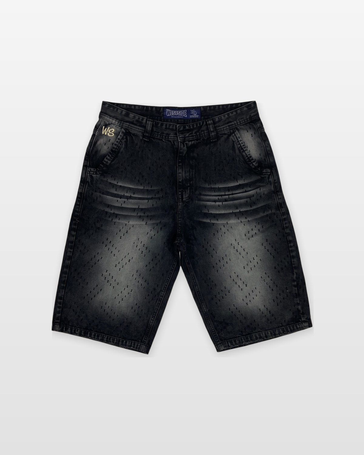 JORT BAGGY WESTSIDE FOCALIZADO · Negro