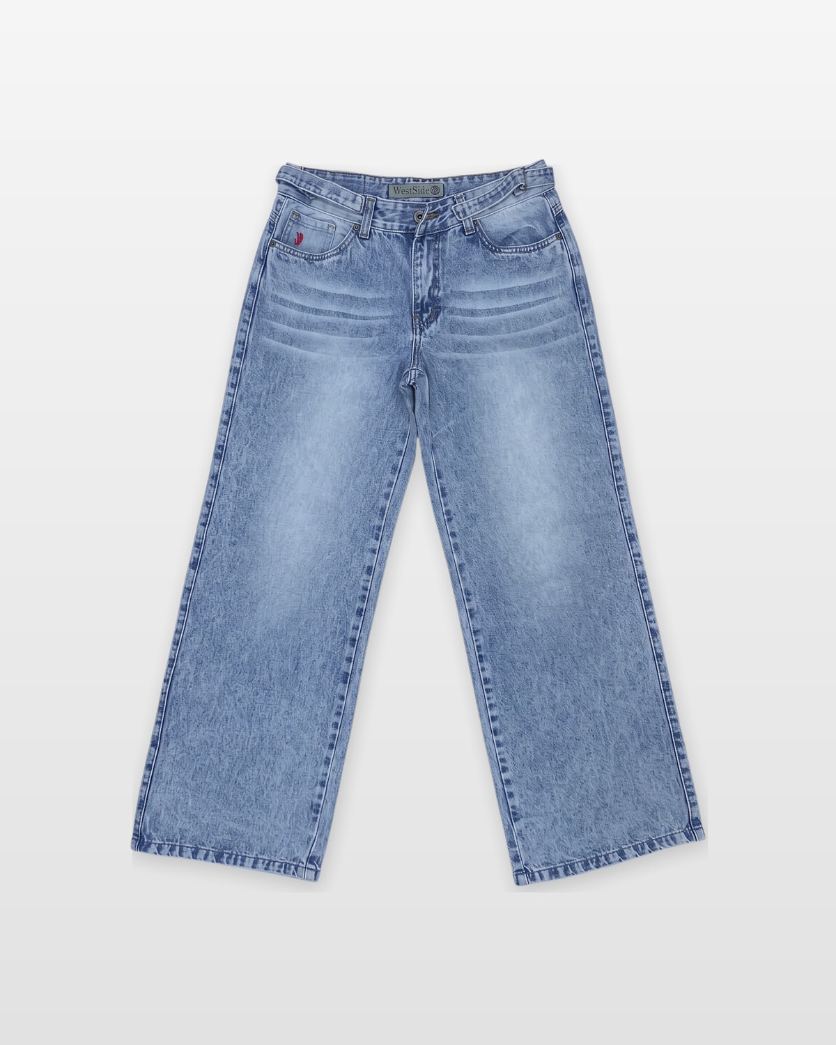 PANTALON BAGGY WESTSIDE · Hielo