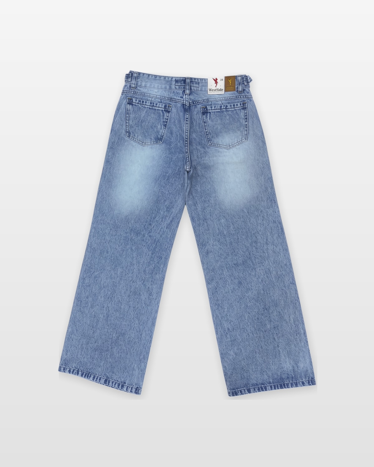 PANTALON BAGGY WESTSIDE · Hielo