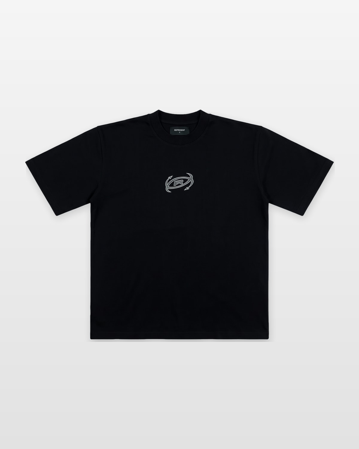 POLO OVERSIZE REPRESENT · Negro